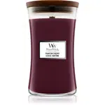 Woodwick Phantom Cherry vonná svíčka s dřevěným knotem 609.5 g