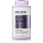 Revox B77 PLEX Blonde Boost Shampoo. Step 4B šampon neutralizující žluté tóny pro blond vlasy 260 ml
