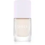 Catrice Sheer Beauties Nail Polish lak na nehty odstín 010 - Milky Not Guilty 10.5 ml