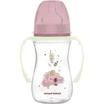 Canpol babies EasyStart Sleepy Koala 240 ml kojenecká láhev 3 m+ Pink 240 ml