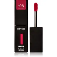 Gabriella Salvete Matte Lips dlouhotrvající tekutá rtěnka s matným efektem odstín 106 Red Moon 4,5 ml