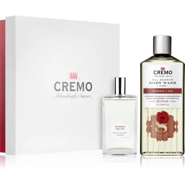 Cremo Set Bourbon and Oak dárková sada pro muže