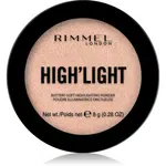 Rimmel High'light kompaktní pudrový rozjasňovač odstín 002 Candelit 8 g