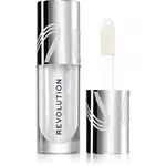Makeup Revolution Metallic Muse Shimmer Bomb třpytivý lesk na rty odstín Frosted Muse 4.5 ml