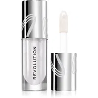 Makeup Revolution Metallic Muse Shimmer Bomb třpytivý lesk na rty odstín Frosted Muse 4.5 ml