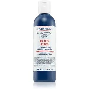 Kiehl's Body Fuel All-in One Energizing Wash šampon a sprchový gel pro všechny typy pleti včetně citlivé pro muže 250 ml