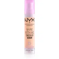 NYX Professional Makeup Bare With Me Concealer Serum hydratační korektor 2 v 1 odstín 2.5 Medium Vanilla 9,6 ml