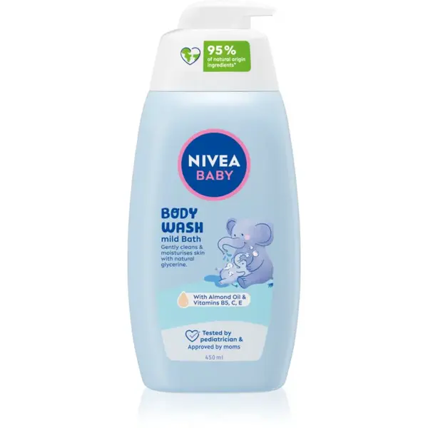 NIVEA BABY jemný sprchový gel 450 ml
