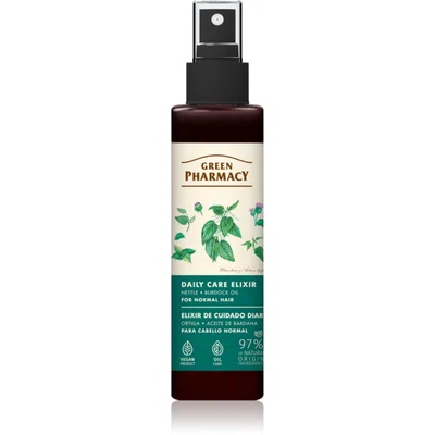 Green Pharmacy Nettle & Burdock oil Elixir sérum pro normální vlasy 150 ml