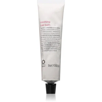 Oway soothing Hair Bath zklidňující šampon pro citlivou vlasovou pokožku 50 ml