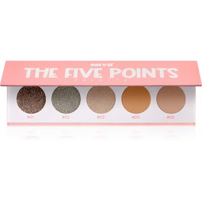 Miyo Eyeshadow The five points paletka očních stínů odstín 15 Consequences 1 ks