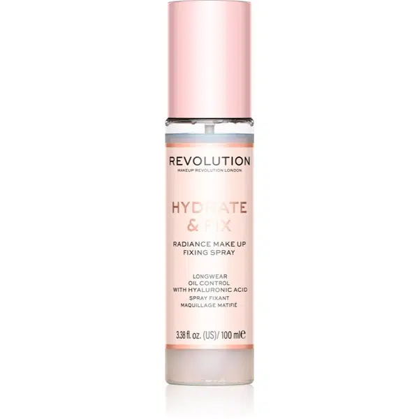 Makeup Revolution Hydrate & Fix fixační sprej na make-up 100 ml