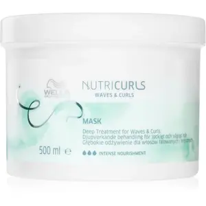 Wella Professionals Nutricurls Waves & Curls uhlazující maska pro vlnité a kudrnaté vlasy 500 ml