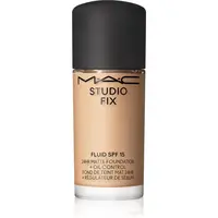 MAC Cosmetics Mini Studio Fix Fluid SPF 15 24HR Matte Foundation + Oil Control matující make-up SPF 15 odstín NW20 15 ml