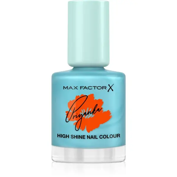 Max Factor x Priyanka Miracle Pure rychleschnoucí lak na nehty limitovaná edice odstín 880 Sunlit Waters 12 ml