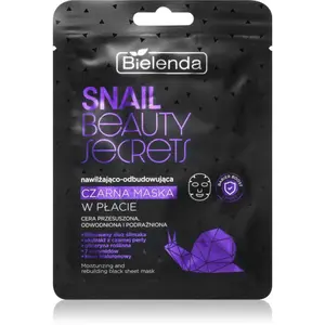 Bielenda Snail Beauty Secrets hydratační plátýnková maska pro suchou a podrážděnou pleť 1 ks