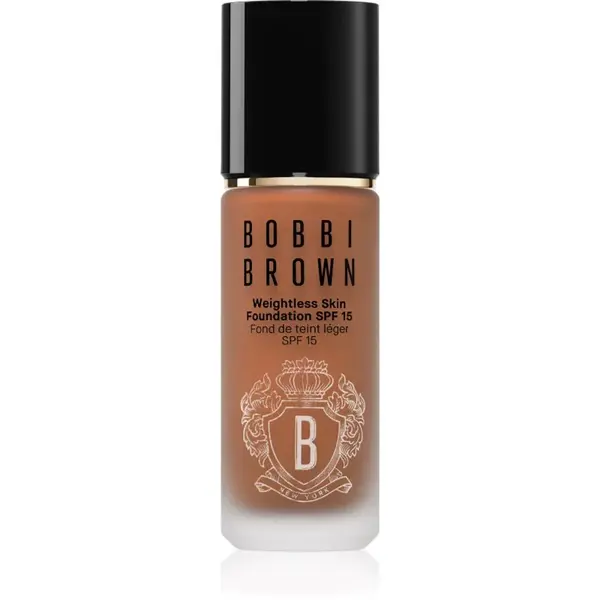 Bobbi Brown Weightless Skin Foundation SPF 15 dlouhotrvající make-up s hydratačním účinkem odstín Walnut 30 ml
