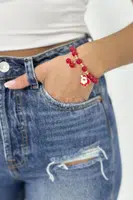 Santa Claus Christmas bracelet with bag
