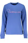 CAVALLI CLASS WOMEN'S ZIPLESS SWEATSHIRT BLUE