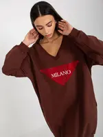 Sweatshirt-VI-BL-3113.73P-dark brown