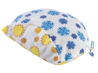 Medi Partners Children's cherry seed thermofor - Snowflakes sunflowers