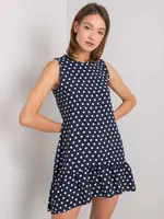 Dress-WN-SK-700.71-navy blue