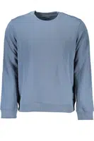 CALVIN KLEIN MEN'S BLUE ZIPLESS SWEATSHIRT