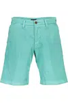 GANT GREEN MEN'S BERMUDA TROUSERS
