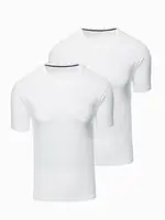Ombre Set of men's t-shirts with round neckline