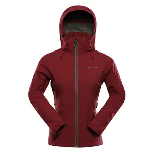 Dámská softshellová bunda s membránou alpine pro hoora 2 červená xl