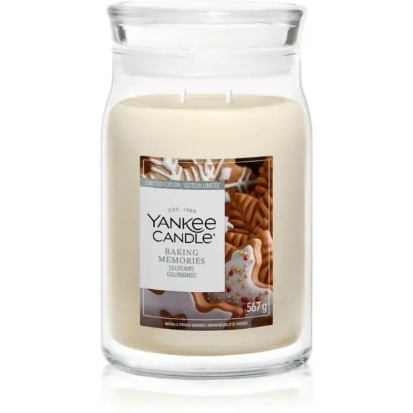 Yankee Candle Baking Memories vonná svíčka 567 g