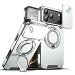 Camslide Stand obal, iPhone 17 Pro Max, stříbrný