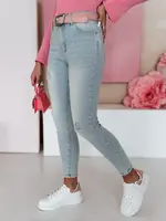 Dámské skinny džíny s vysokým pasem SLIMIVI