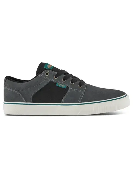 Etnies pánské boty Barge Ls Grey / Black / Slate | Černá | Velikost 14 US
