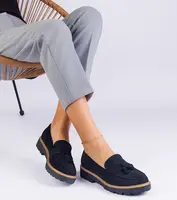 D/CEO Silver loafers Ilana