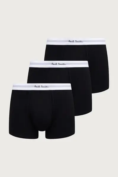 Paul Smith  priliehavé boxerky pánske s bavlnou 3-pak