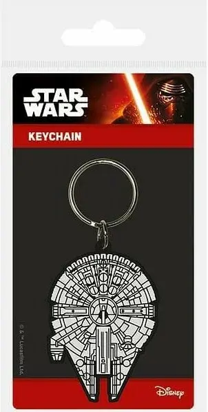 Klíčenka gumová Star Wars/Millenum Falcon