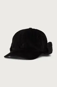 Kangol  kšiltovka manšestrová COZY CORD EARFLAP BB