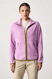 Jack Wolfskin  rozepínací mikina dámská fleecová Lite Curl