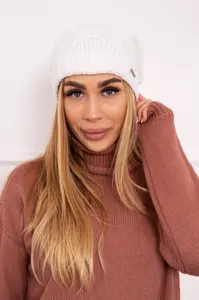 Kesi Fleecová čepice Carolina K243 bílá