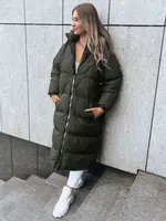 Dámská zimní bunda COZYSEASON Barva zelená DSTREET