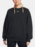 Dámská mikina Under Armour Rival Fleece OS Crew-BLK - Dámské