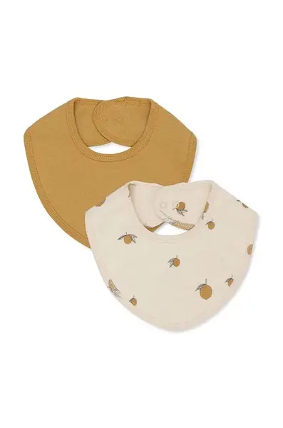 Konges Sløjd  Dětský podbradník  2 PACK BIBS 2-pack