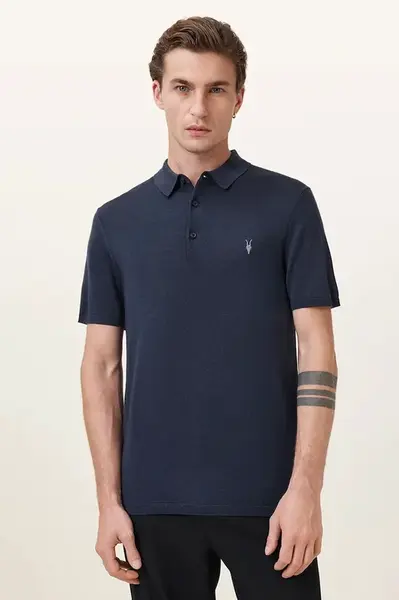 AllSaints  polo pánské vlněné MODE
