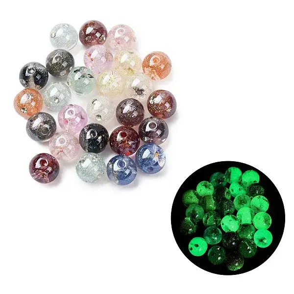 Luminous Transparent Resin & Glitter Powder Beads