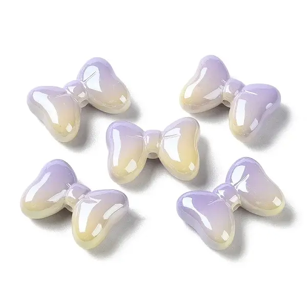 Gradient Color Opaque Acrylic Beads