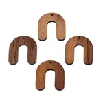 Resin & Walnut Wood Pendants