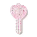 Acylic Pendant with Glitter Powder