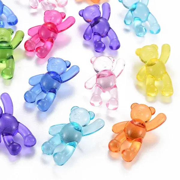 Transparent Acrylic Beads