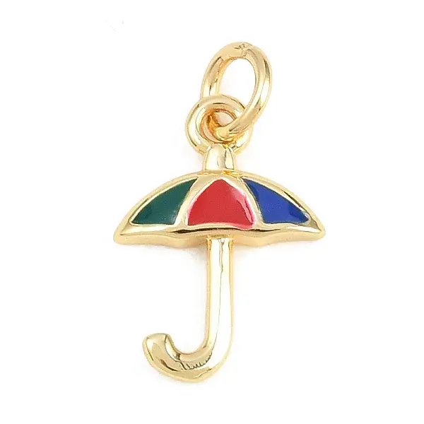 Brass Enamel Pendants